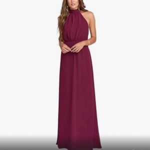 Show me your Mumu wine bridesmaid dress